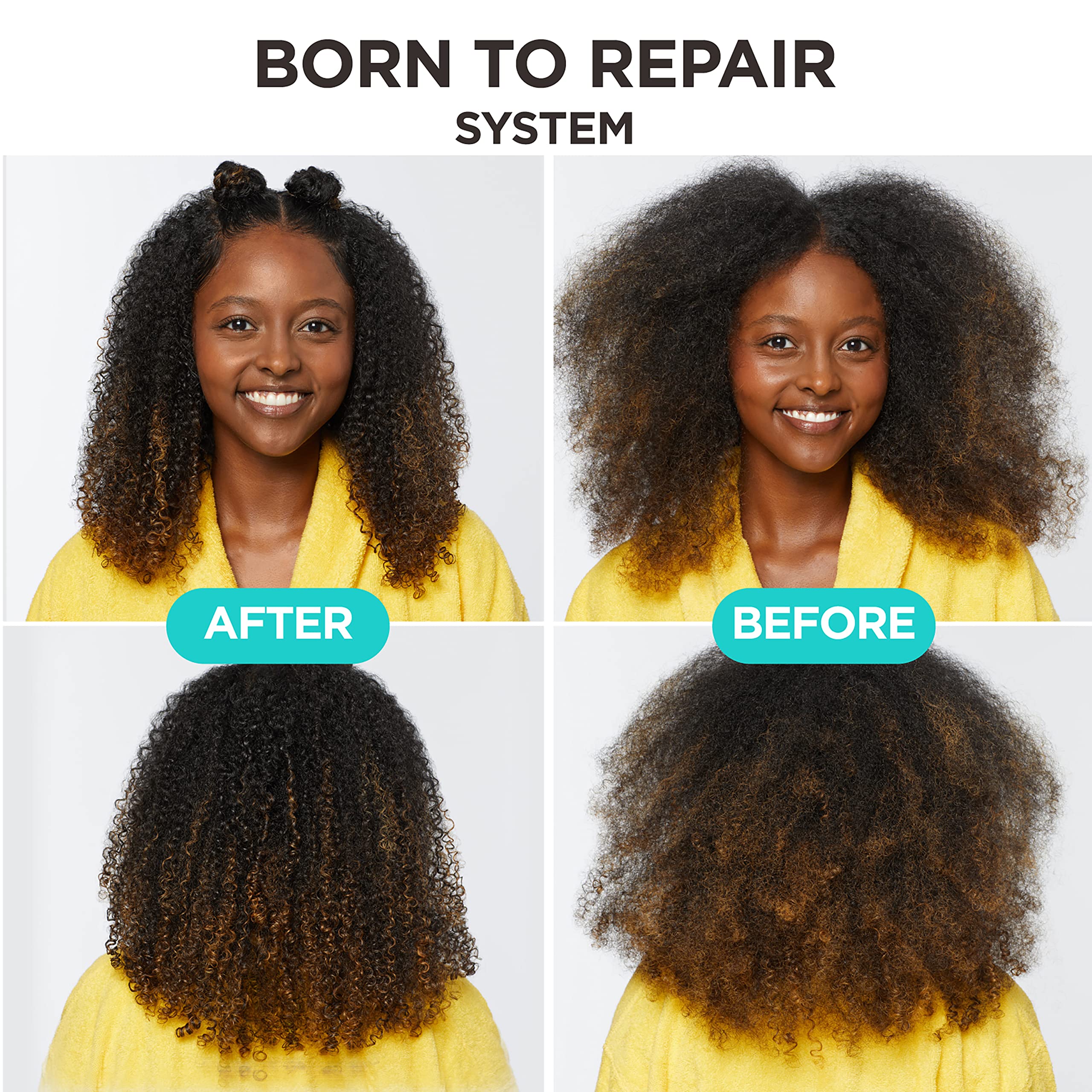 Carol's Daughter Born To Repair Amazonian nut oil droplets nourish strands.