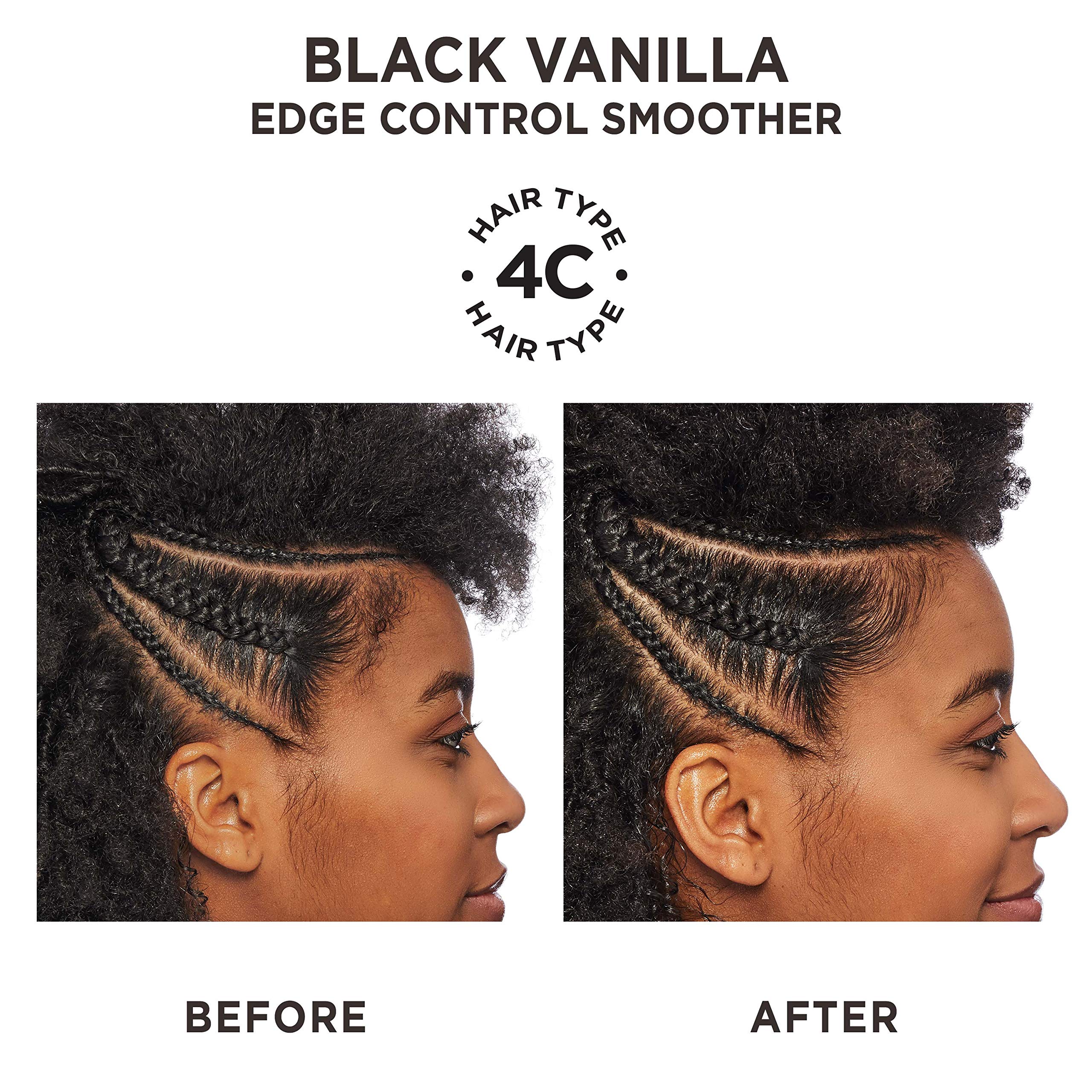 Carol's Daughter face-frizzies smoothed for a refined profile