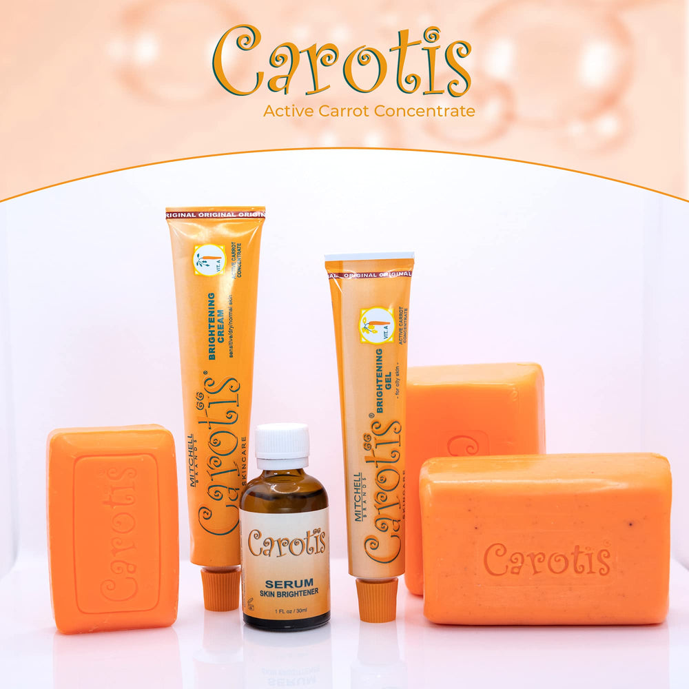 CAROTÏS Exfoliating Soap exfoliation action demonstrates gentle impurity removal