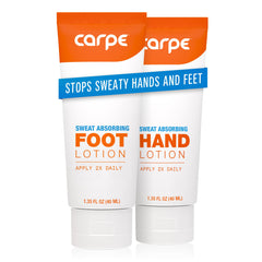 Carpe bottle-pump image for easy, mess-free application.