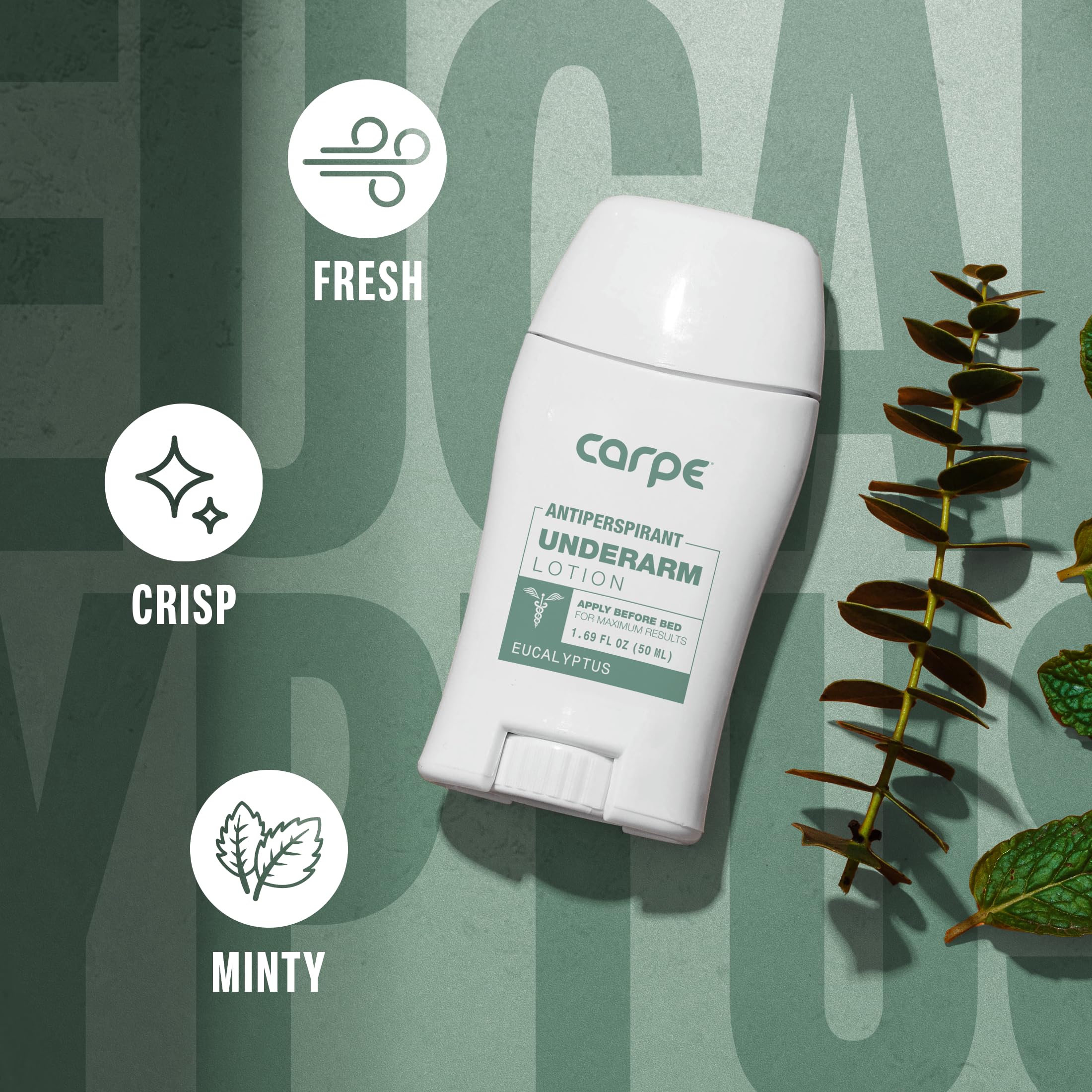 Carpe pack-two packaging with two bottles for home and travel.