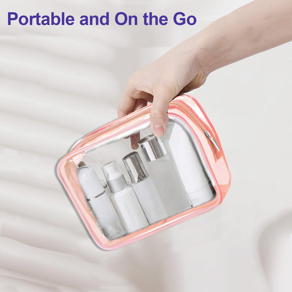 CarryEpic 4 pack travel bag set provides compact organization for essentials.