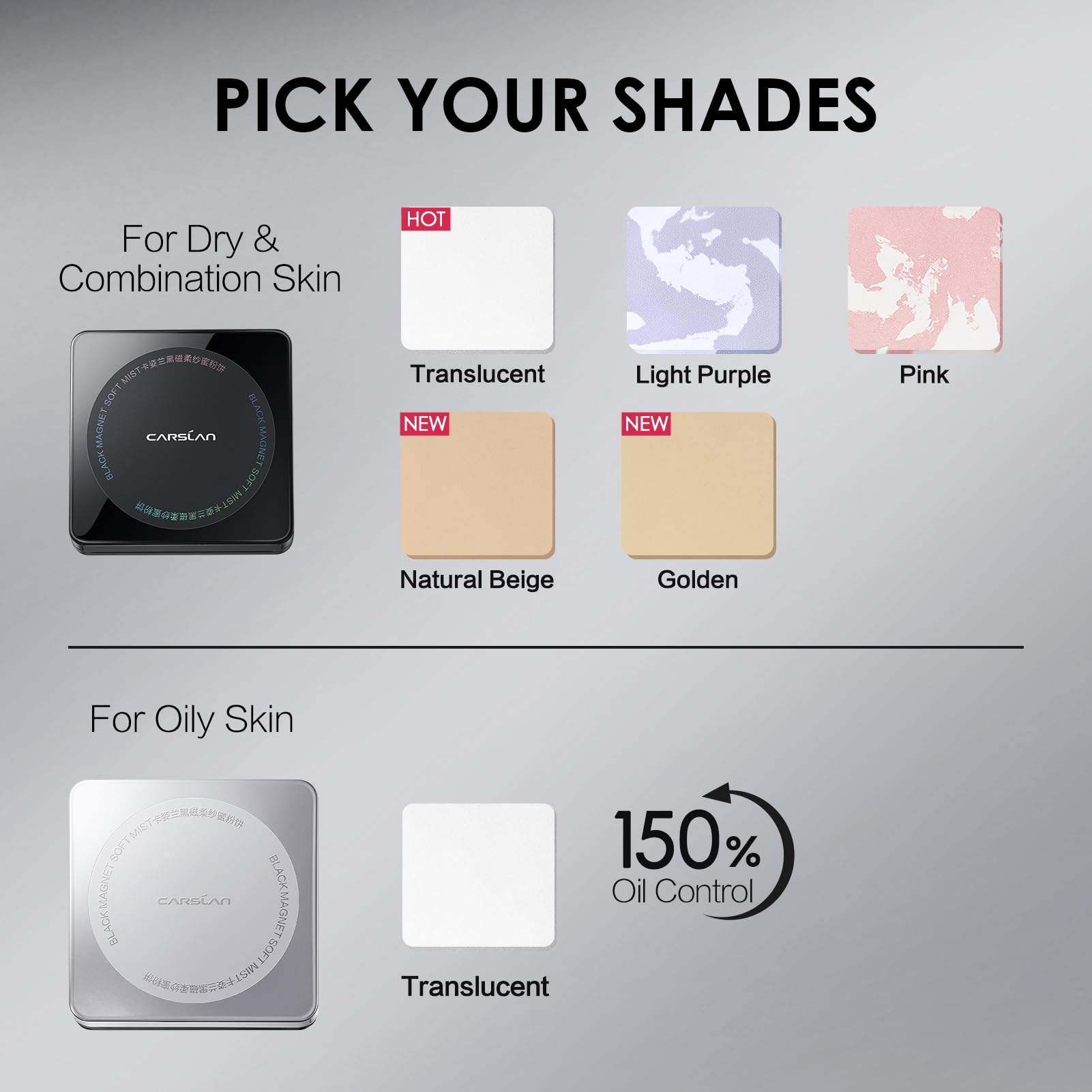 CARSLAN travel-friendly compact open shows convenient, pocket-sized setup for on-the-go use.