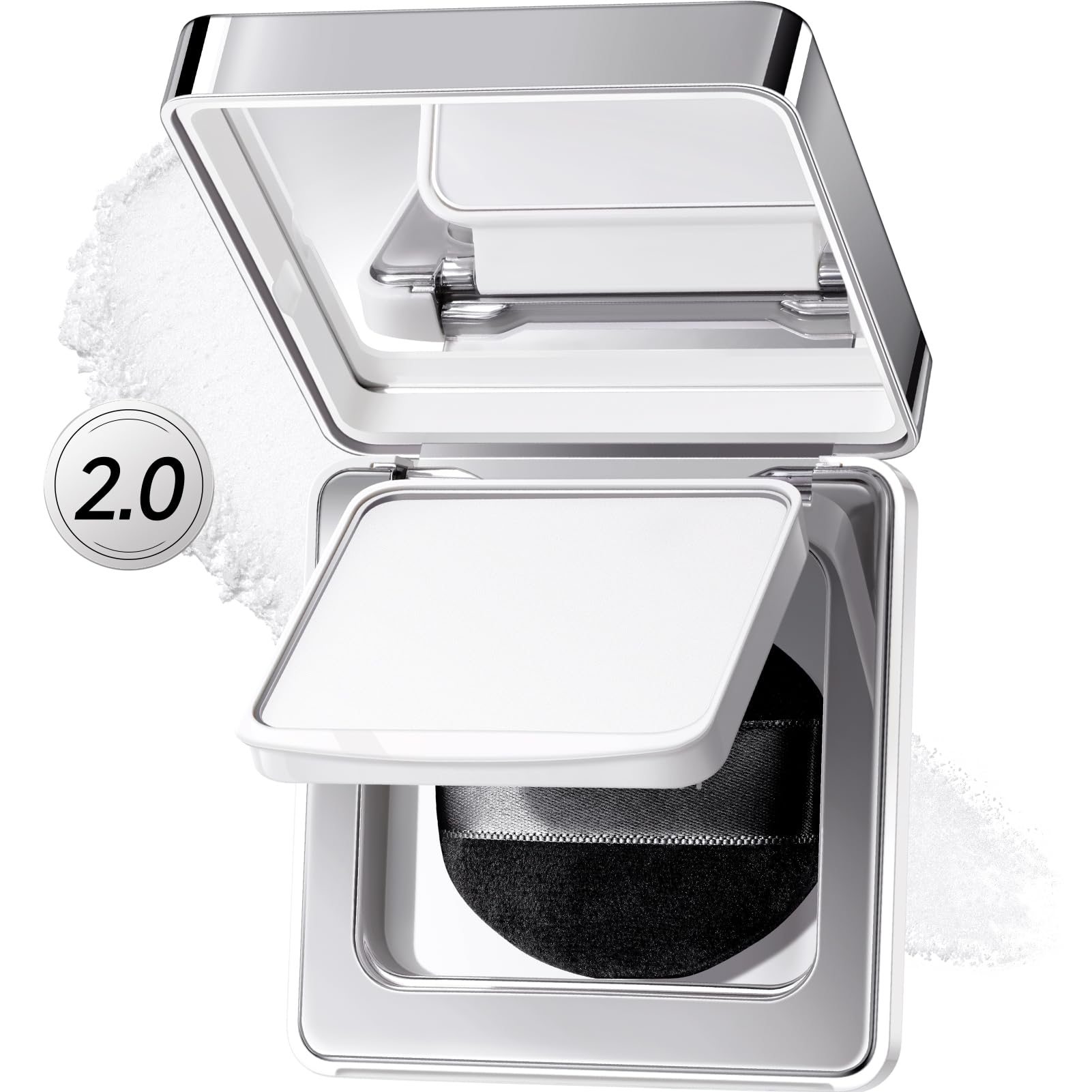 CARSLAN 2.0 Black Magnet powder compact for oil control and all day matteness