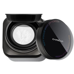 CARSLAN Soft Focus Powder 01 translucent compact for portable matte finish all day.