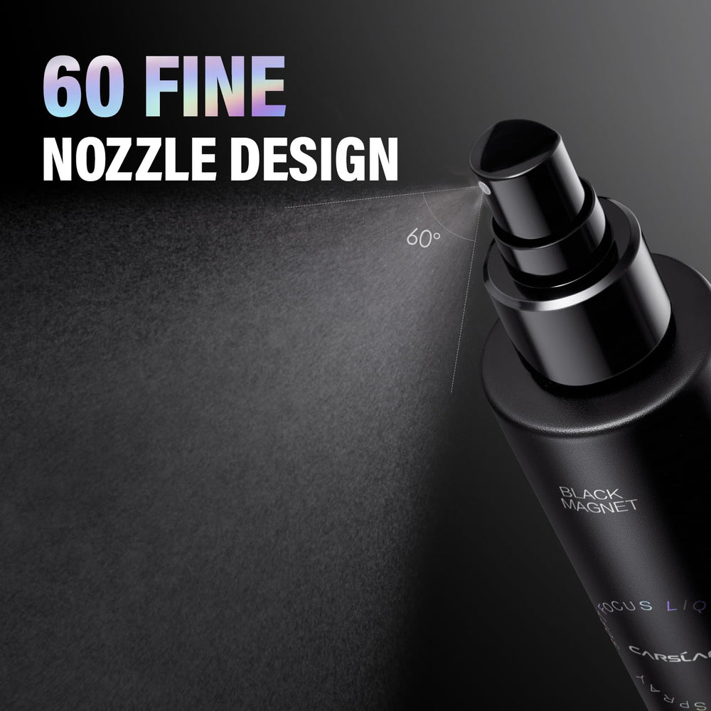 CARSLAN ultra-fine mist fixing spray yields a smooth, non-sticky finish.