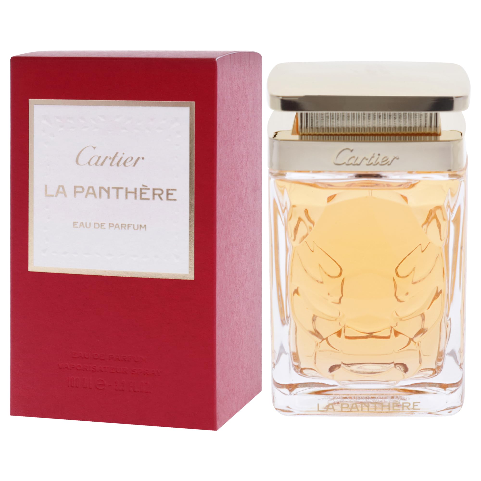 Cartier La Panthere outer box emphasizes premium packaging and gift-ready luxury