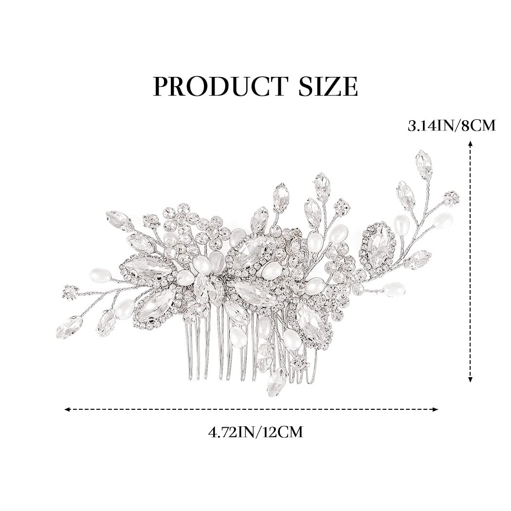 CASDRE silver wedding accessory pack complements gowns and jewelry sets