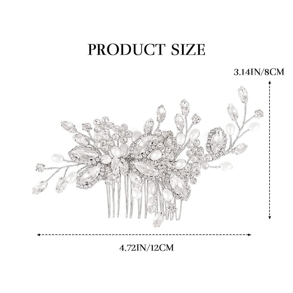 CASDRE silver wedding accessory pack complements gowns and jewelry sets