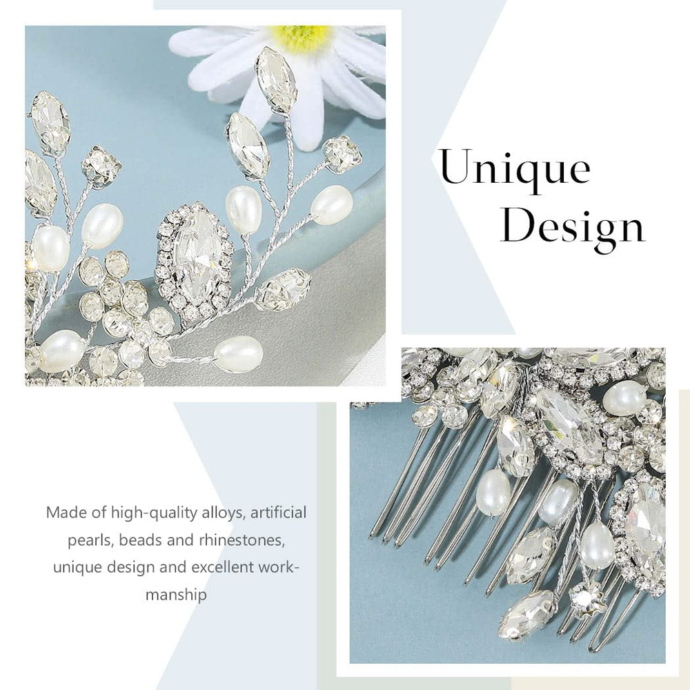 CASDRE wedding hair accessory worn for brides and bridesmaids at events