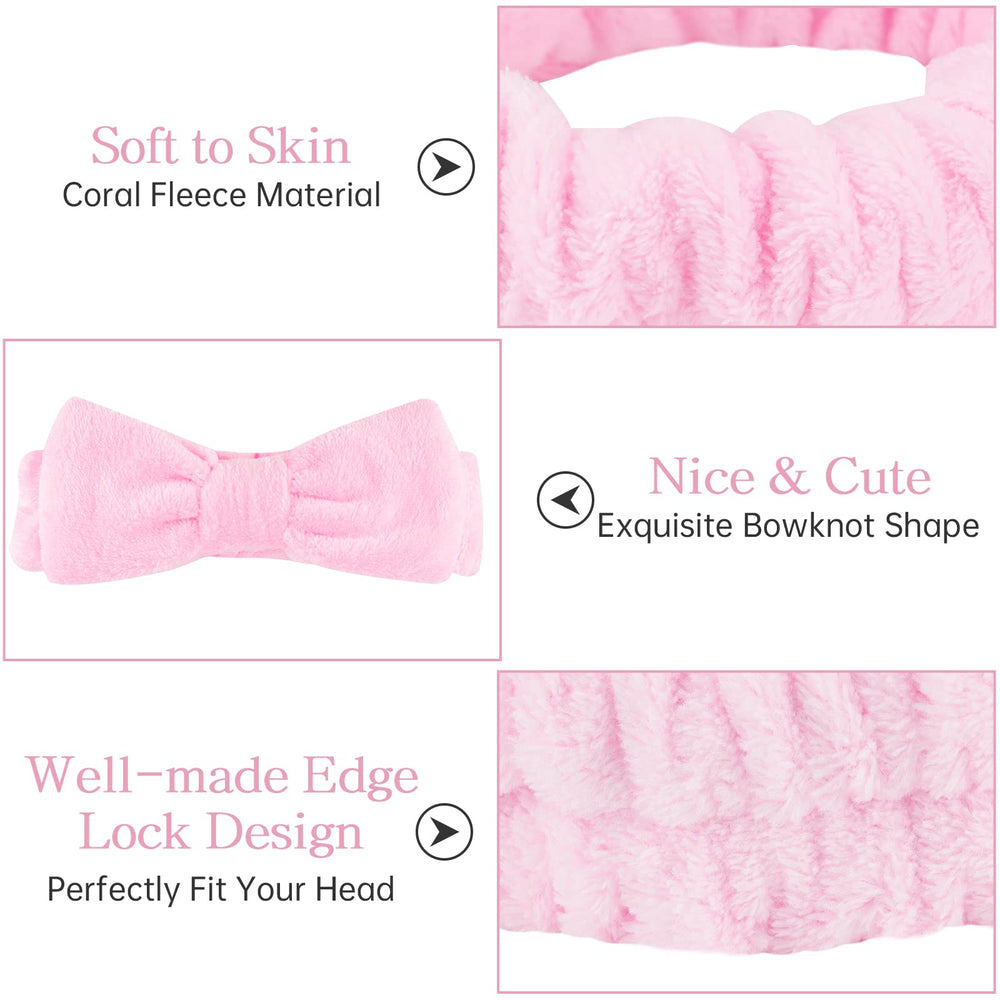 Casoty headbands stretched to 15-inch fit for versatile sizing