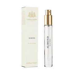 Caswell-Massey Almond Eau de Toilette travel vial for on-the-go luxury
