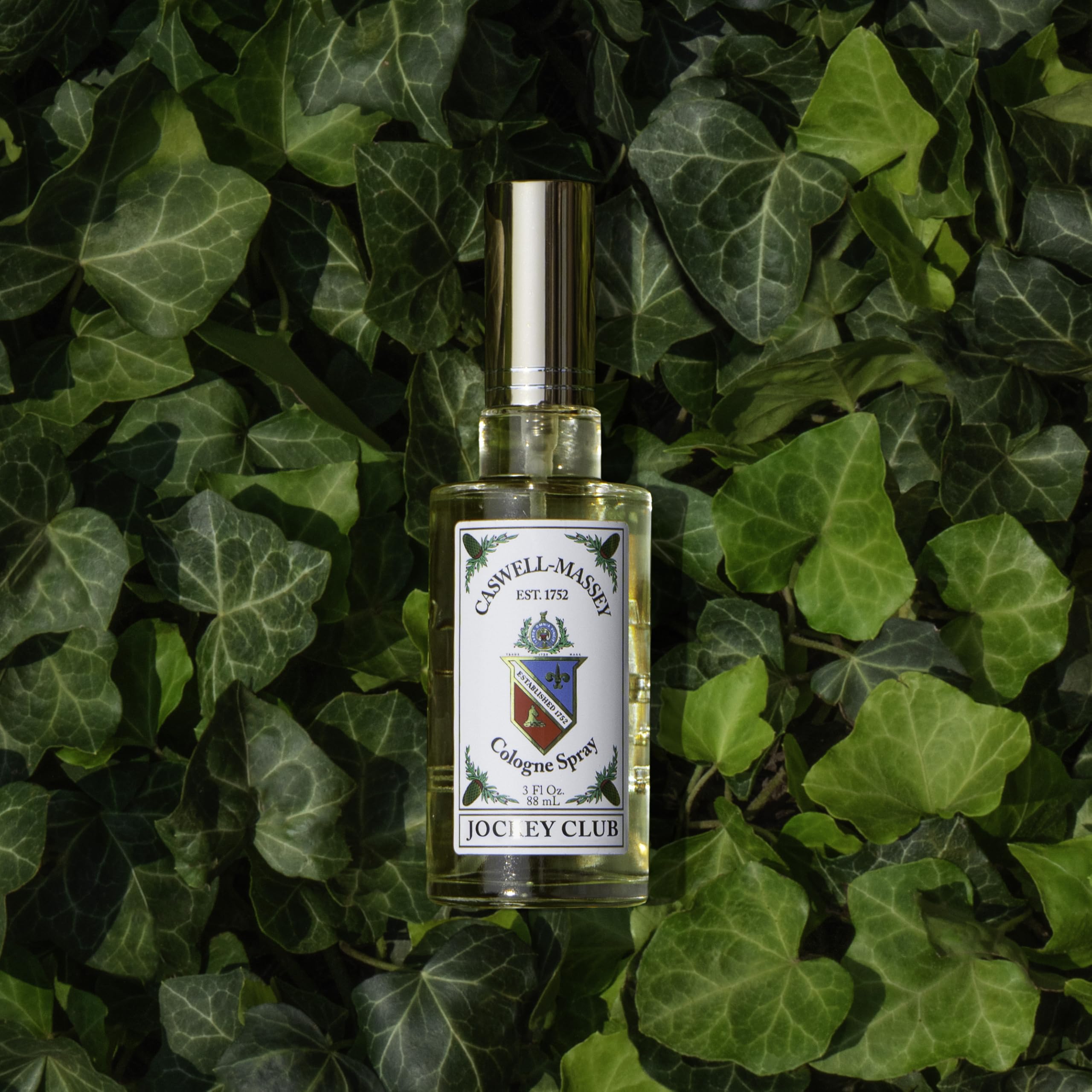 Caswell-Massey Jockey Club spray-application demonstrates easy spritz for day-to-evening transitions