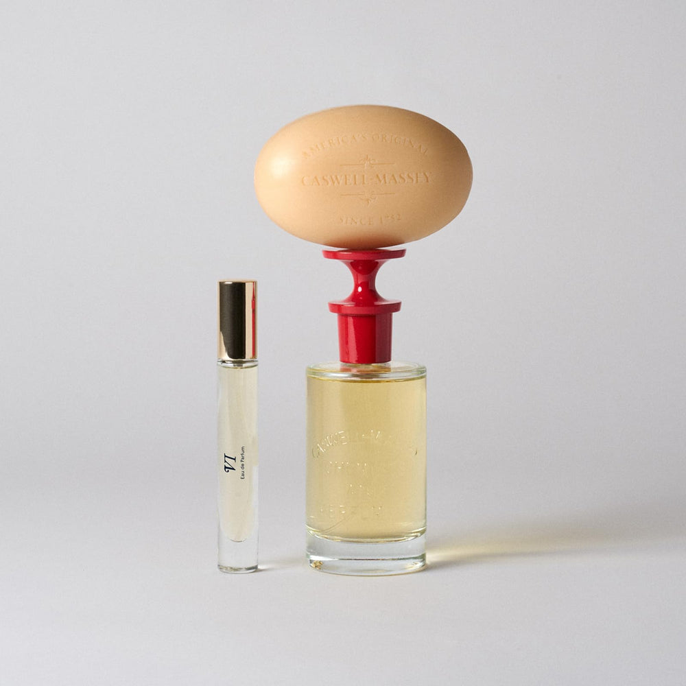Caswell-Massey Number Six cruelty-free plant-based formula.