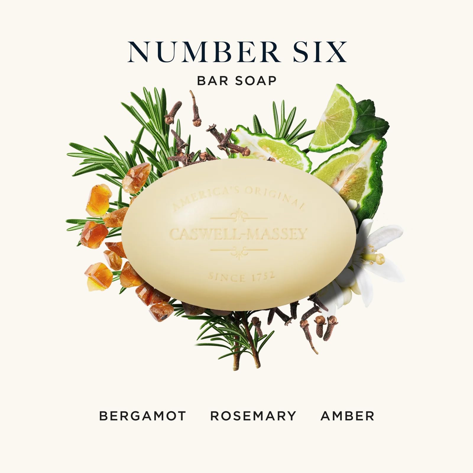 Caswell-Massey Number Six soap lather showing rich foam.