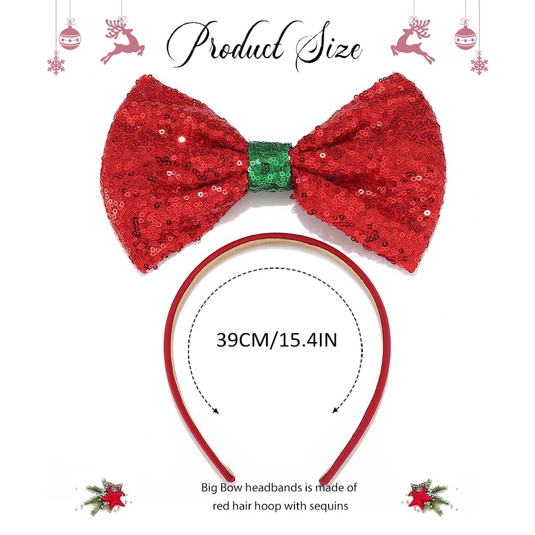 Catery Christmas headband packaging shown as gift-ready presentation.