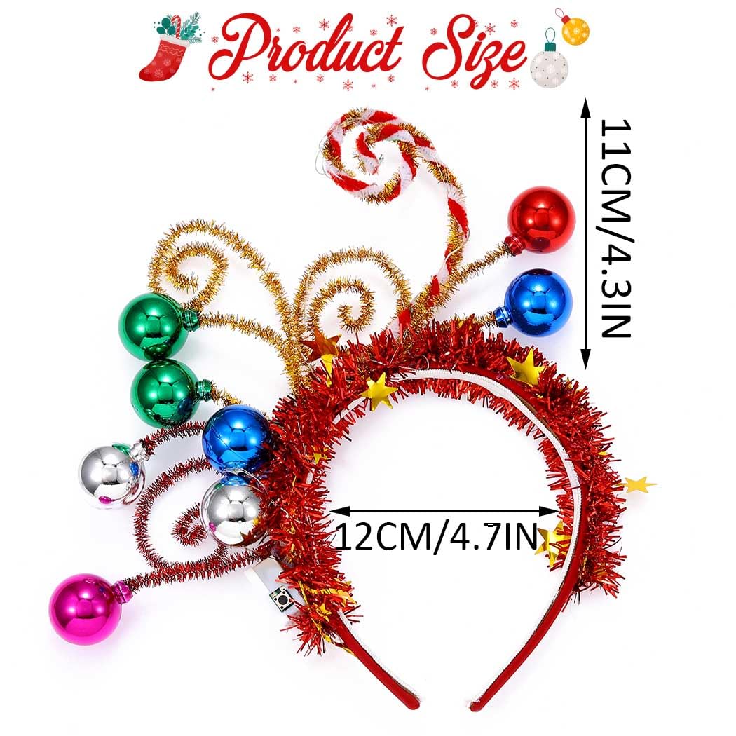 Catery gift-ready Christmas headband easy to wrap as a thoughtful gift.