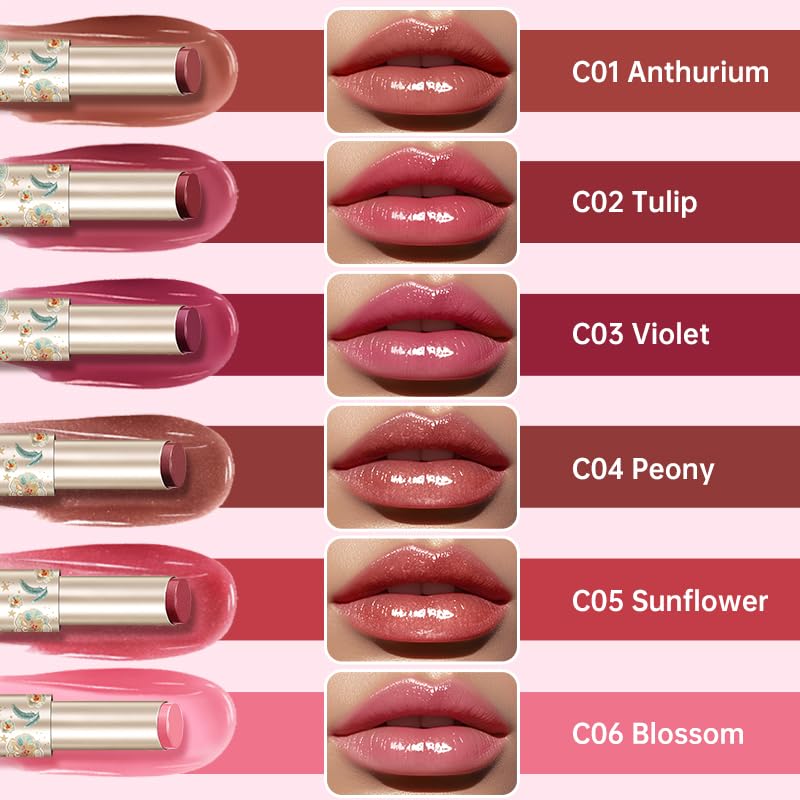 Catkin lightweight texture glide leaves a non-sticky lip surface