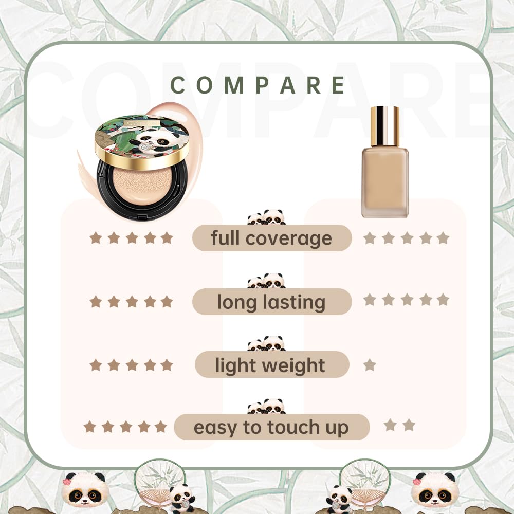 Catkin Panda Land cushion panda-carving design emphasizes collectible gift appeal.