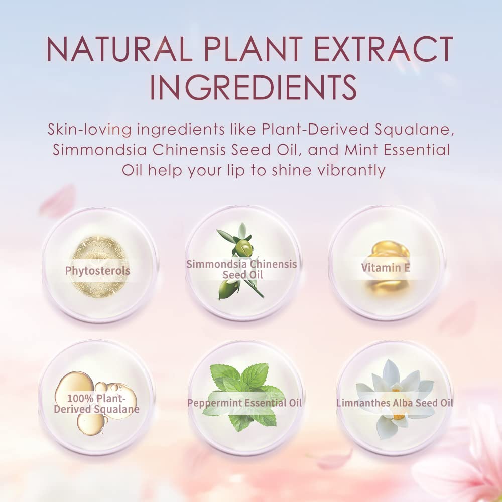 Catkin lip balm with Vitamin E nourishes dry lips for smoother feel.