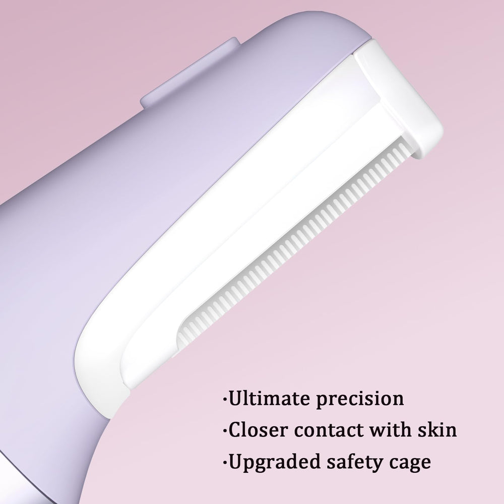 CATLANE Dermaplane Razor charging indicator shows quick 1-hour charge for long use