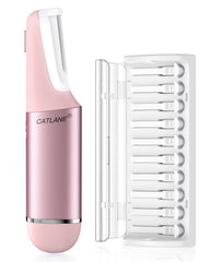 CATLANE Dermaplane Razor packaging suggests premium setup and easy first use