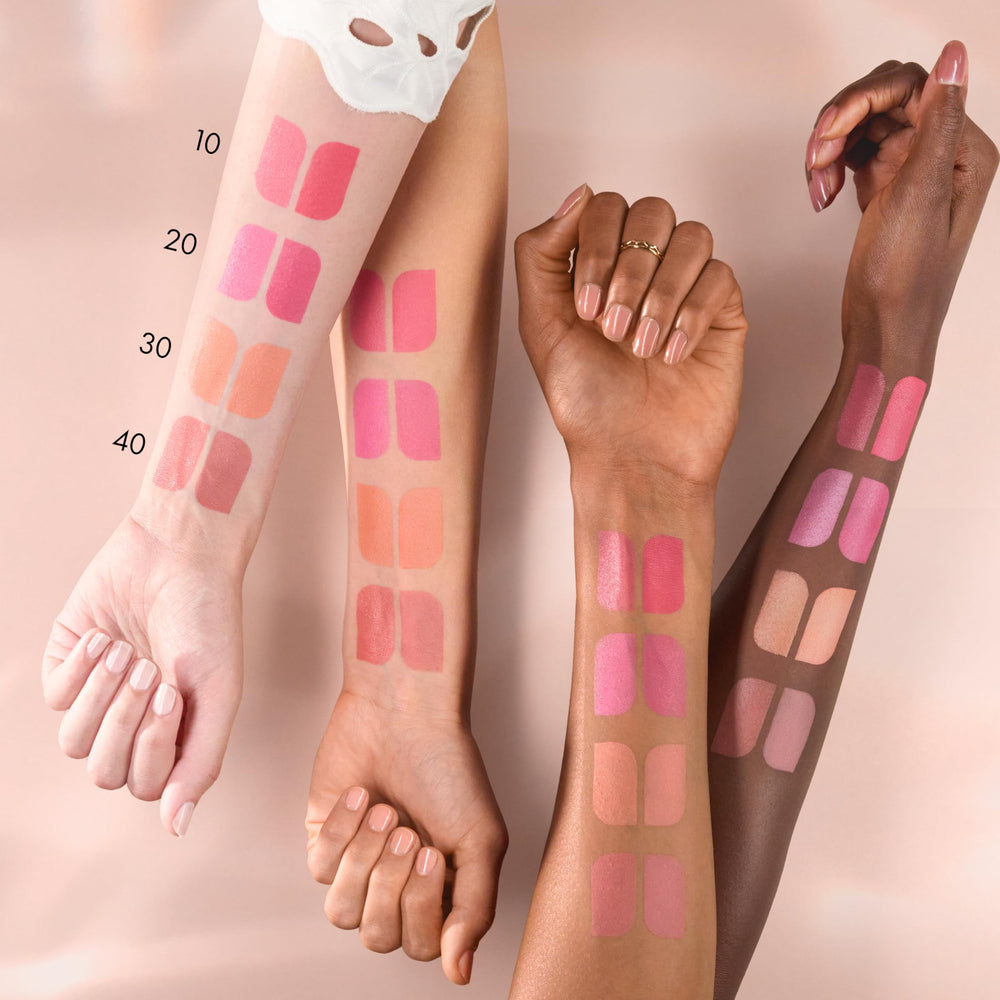 Catrice Blush Affair radiant strawberry flush on cheeks for versatile looks