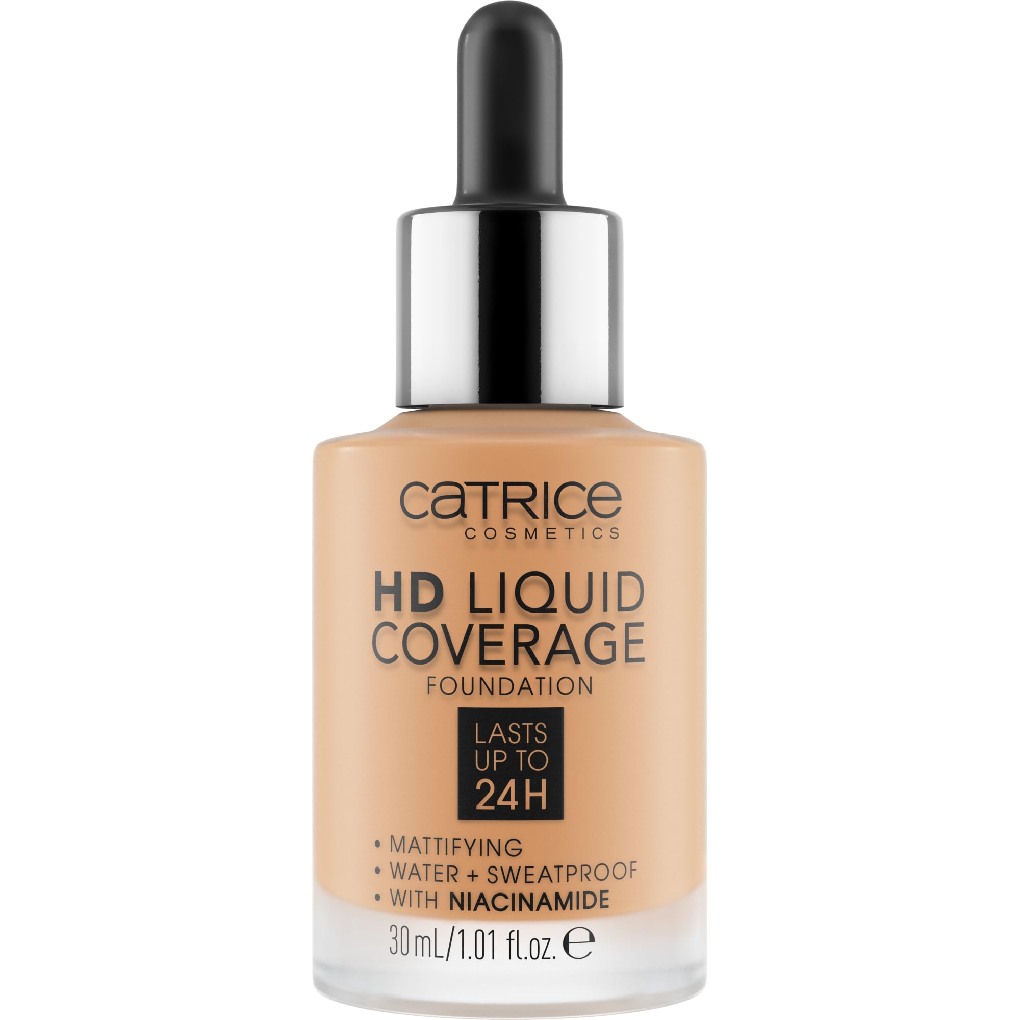 Catrice HD Liquid Coverage Foundation 24h wear matte finish for all-day shine control