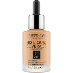 Catrice HD Liquid Coverage Foundation 24h wear matte finish for all-day shine control