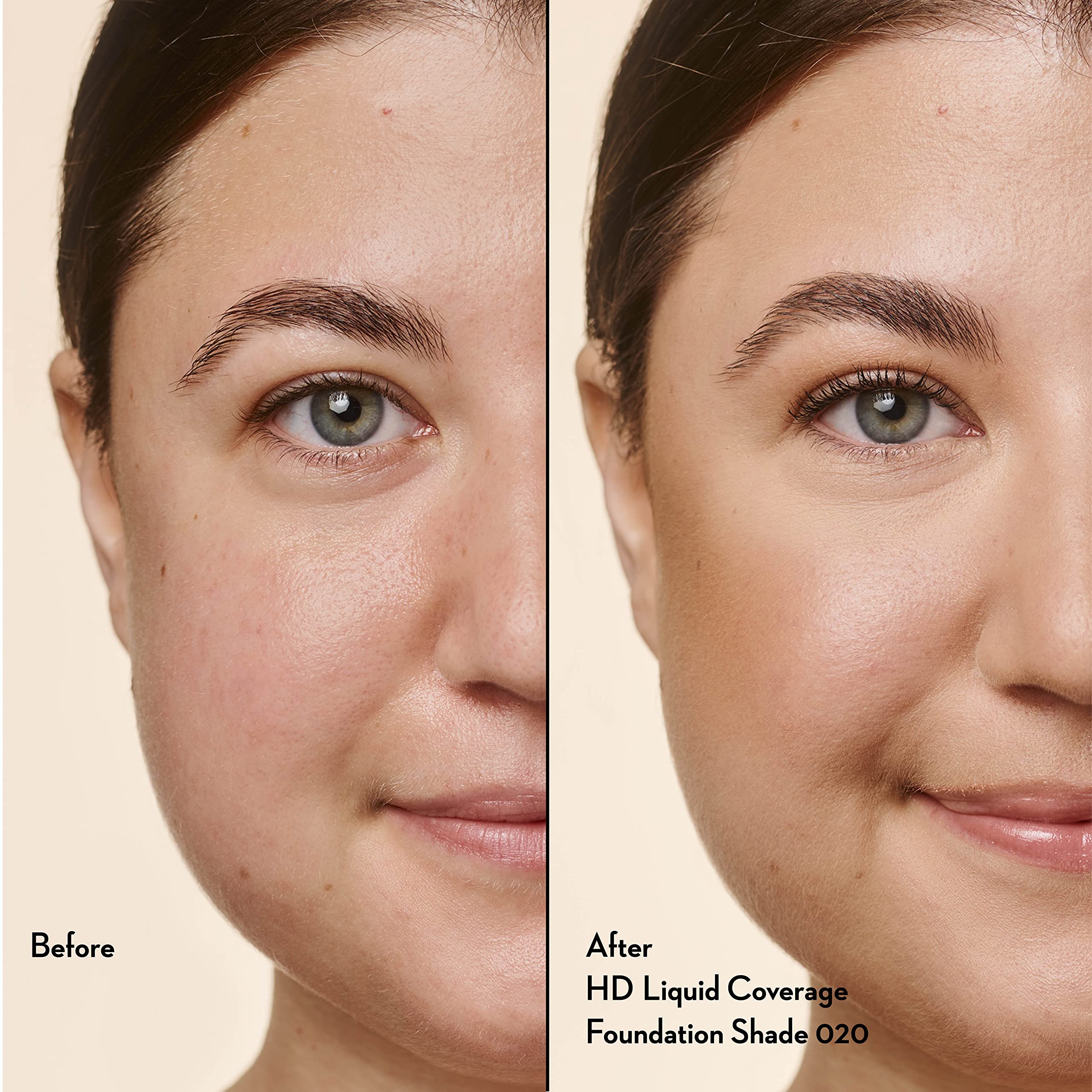 All-day wear look: long-lasting, water- and sweat-resistant matte finish.