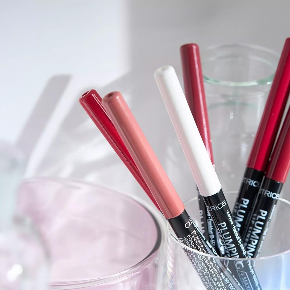 Catrice Lip Liner Plumping 150 Queen Viber swatches on arm show precise color and staying power
