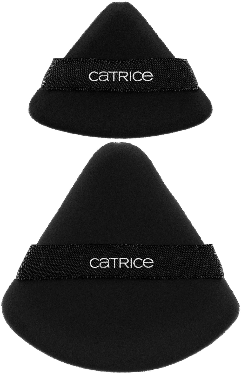 Catrice Setting Powder close-up sealing brightness for longer wear.