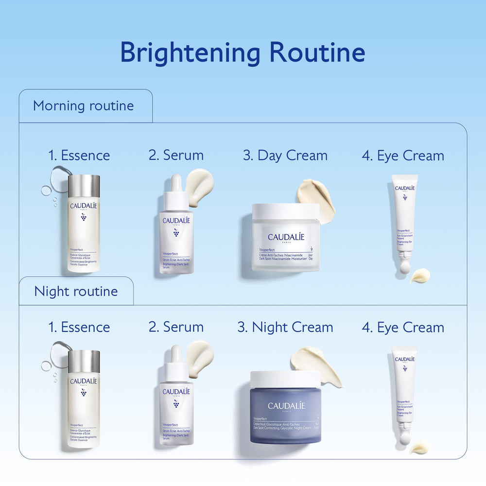 Caudalie Deeper skin tone image showing 81% reduction on darker spots