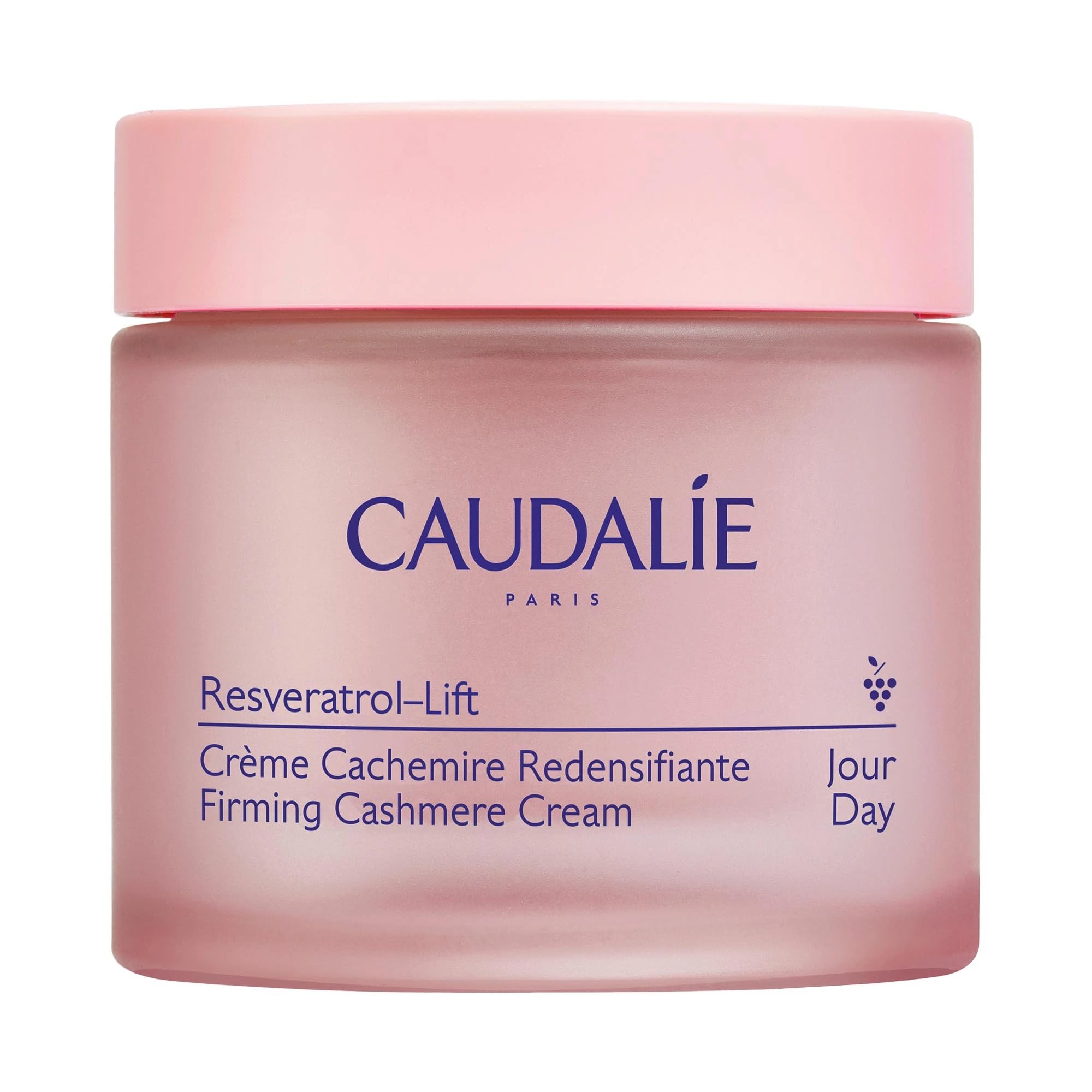 Caudalie Resveratrol-Lift cream jar front showing premium packaging and firming promise