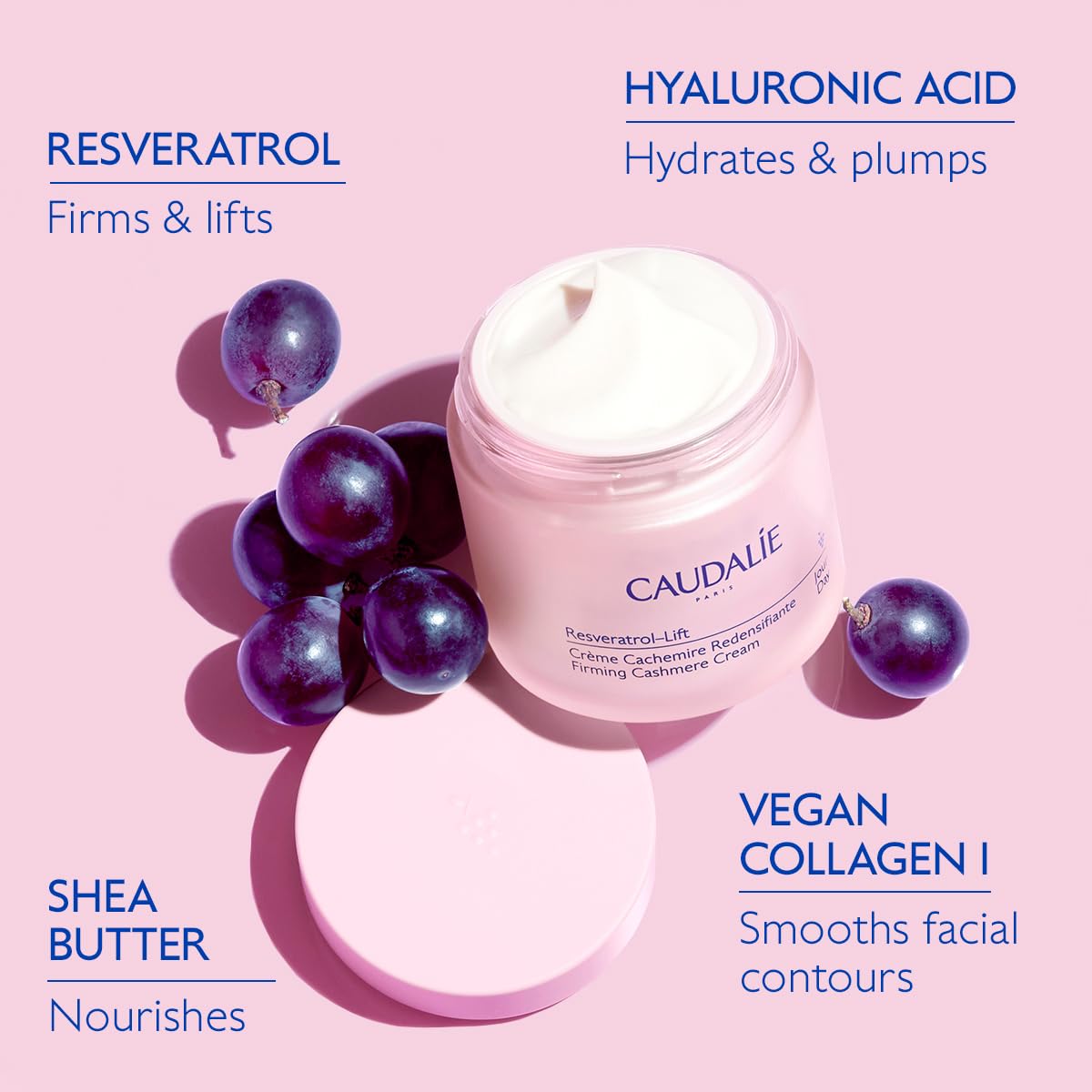 Caudalie Resveratrol-Lift refill pod for eco-friendly packaging