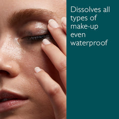 Caudalie Vinoclean cleansing oil pump dispensing easy application.
