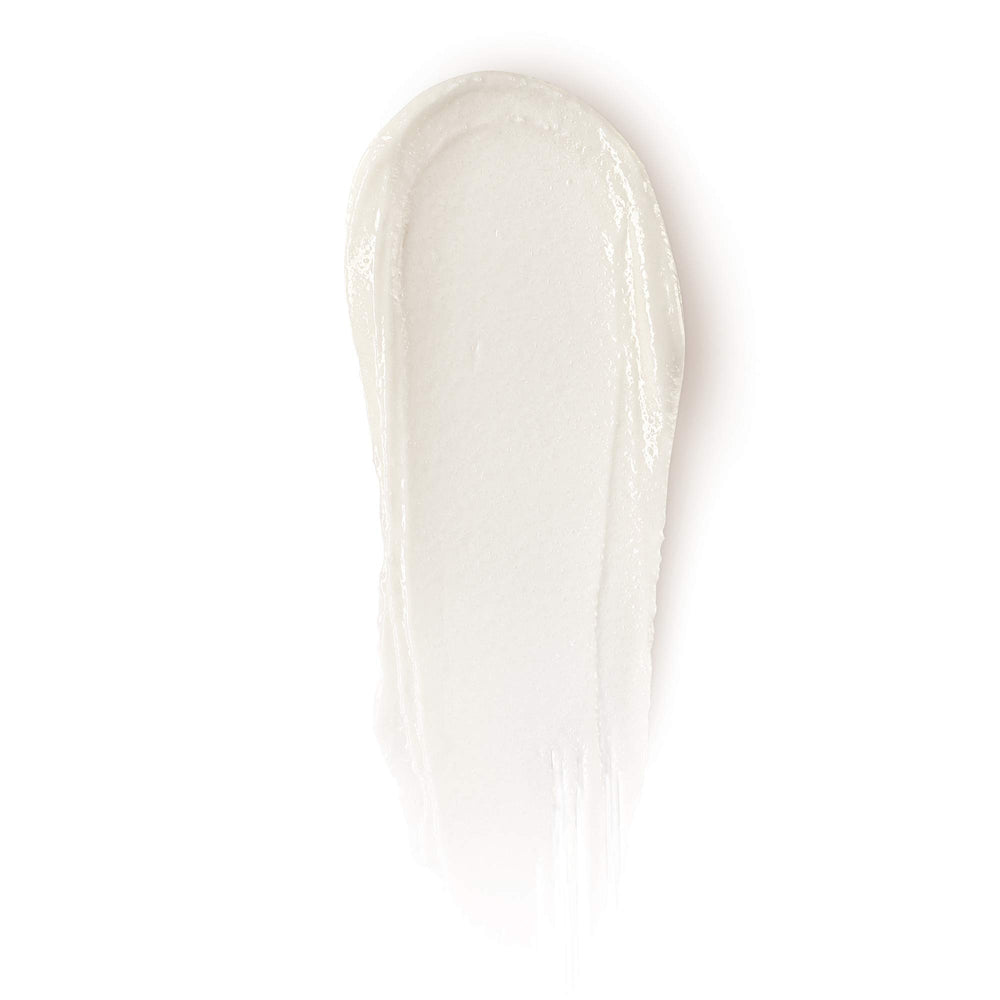 Caudalie Vinoclean Deep Cleansing Exfoliator texture close-up reveals volcanic sand microbeads for gentle polishing