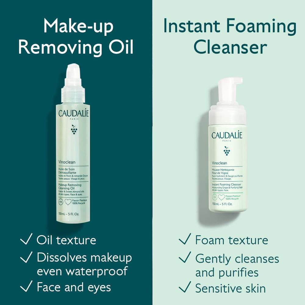 Caudalie Vinoclean organic sweet almond oil softens and comforts skin.