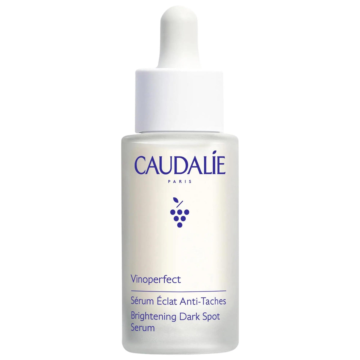 Caudalie Vinoperfect serum bottle close-up for radiant complexion