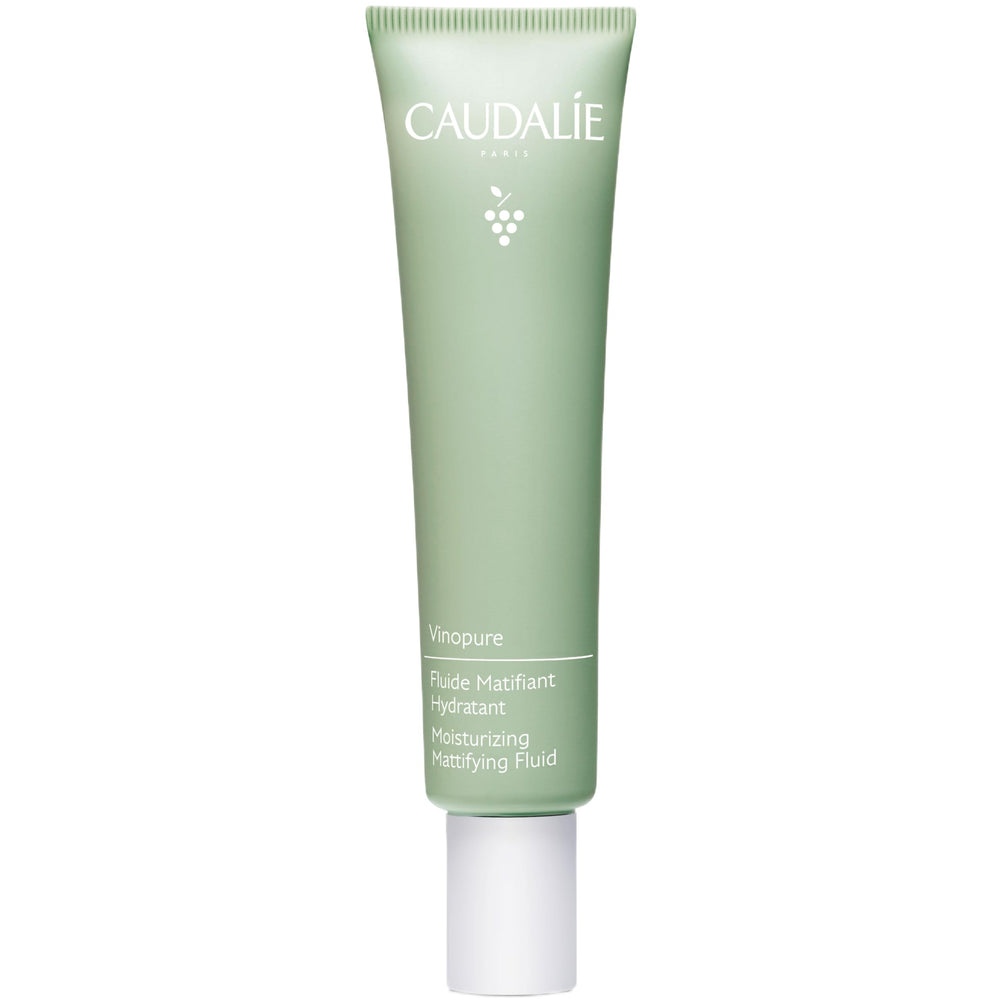 Caudalie Vinopure oil-control moisturizer bottle front—oil-control hydration for acne-prone skin