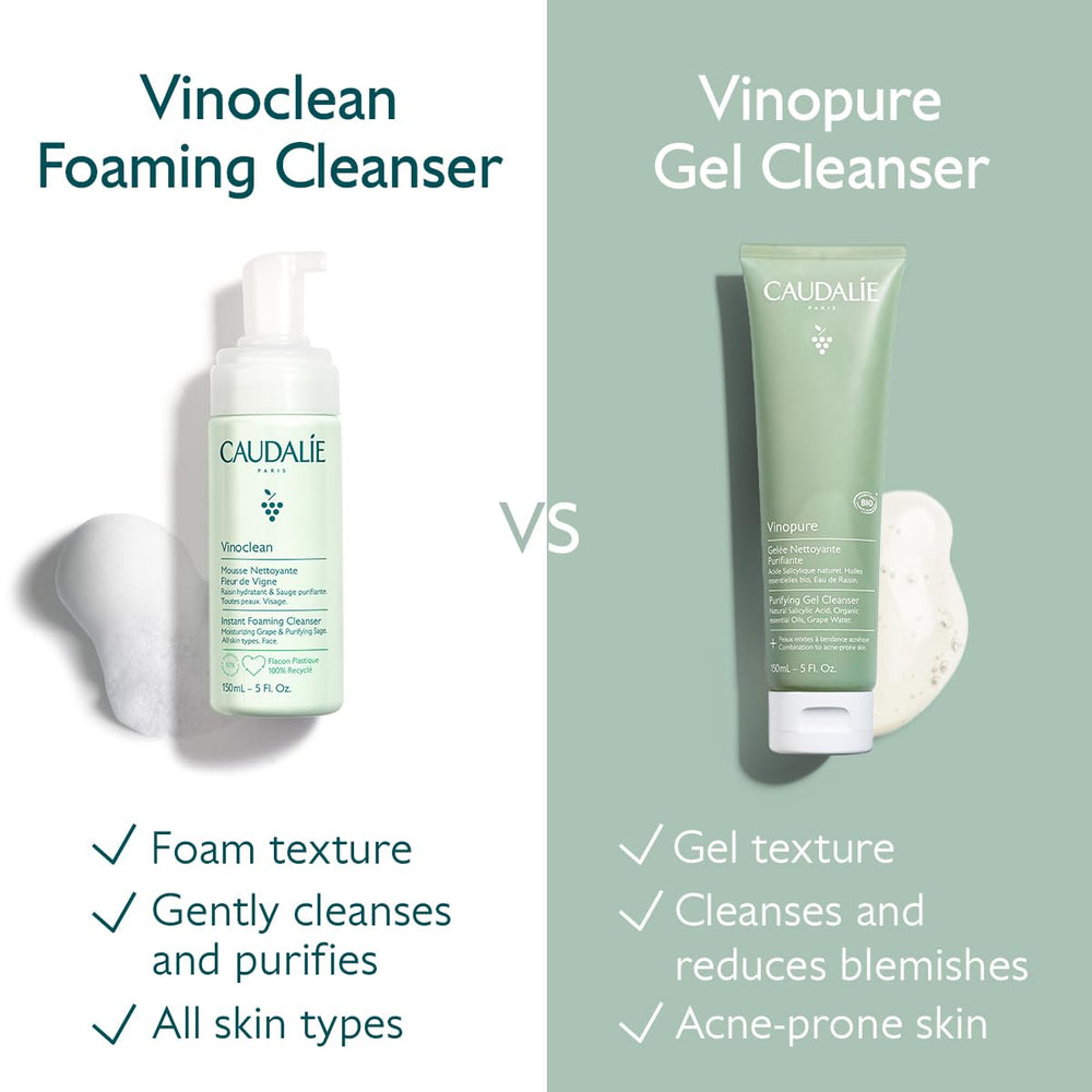 Caudalie Vinopure 150 ml bottle ready for daily routine.