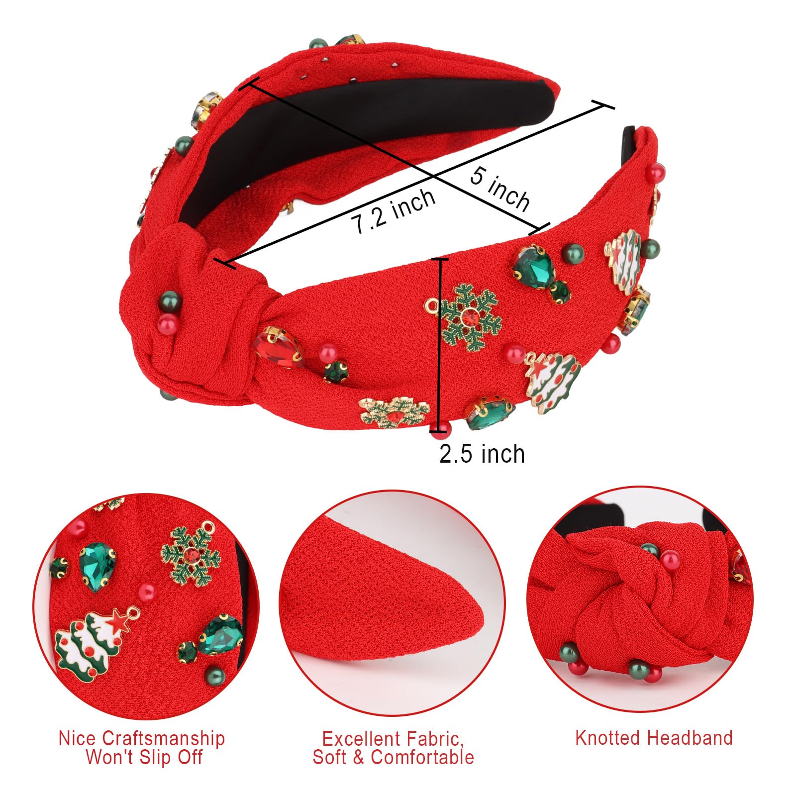 Cavetee Christmas headband packaging illustrates gift-ready seasonal accessory.