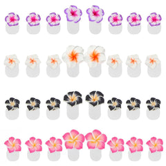 Cbbaokyy toe separators flower set close-up for precise polish application