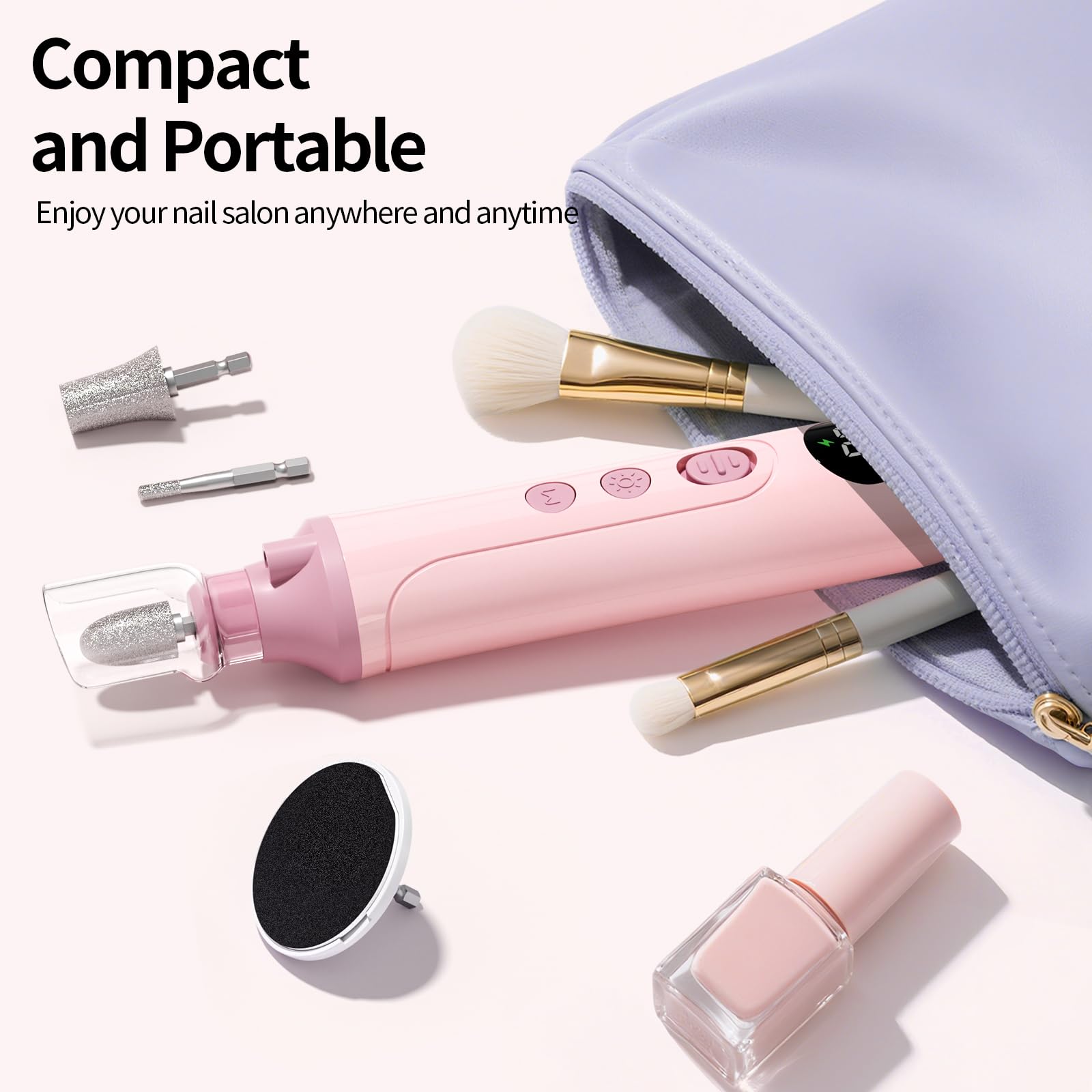 Ccigedy pink finish adds style and comfortable grip for easy handling