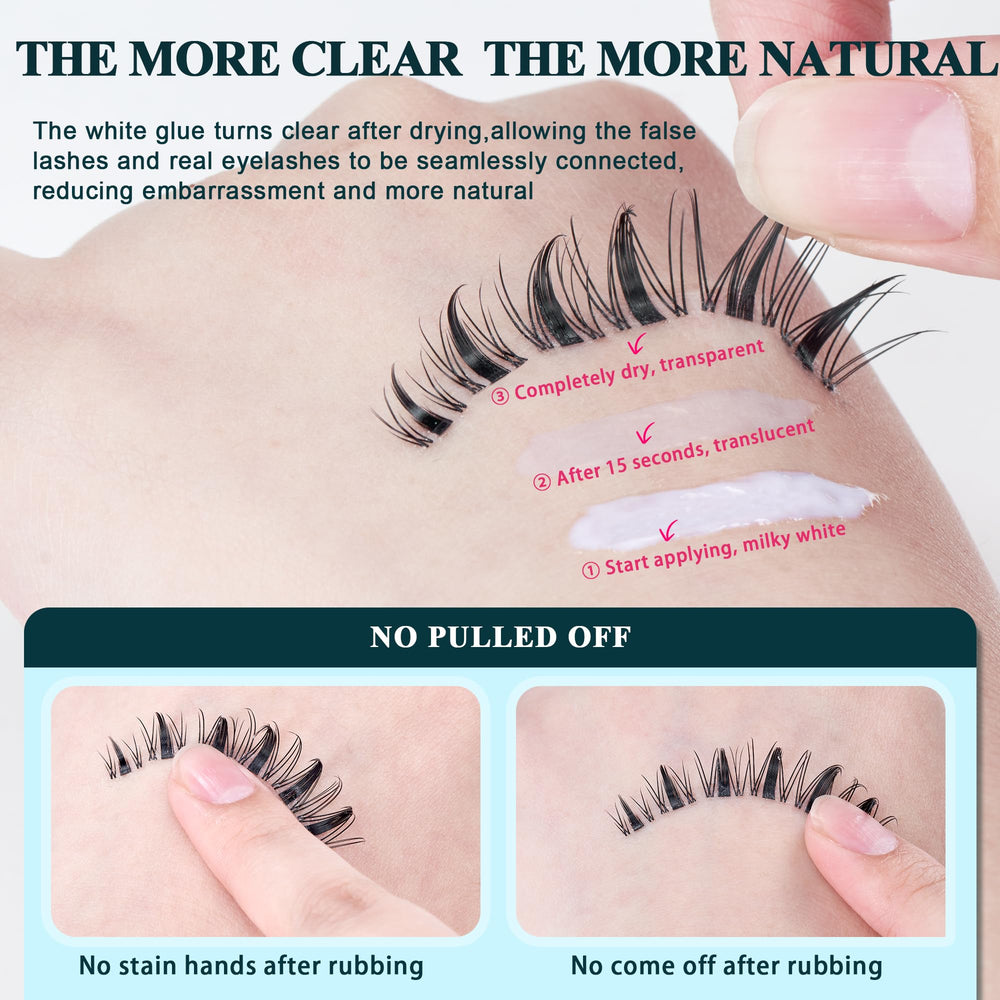 CCODDY beginner lash tools kit enables easy at-home extensions.