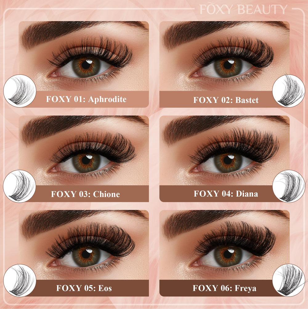 CCODDY Remover bottle image demonstrating safe removal of cluster lashes.