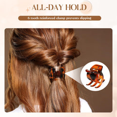 CdbC lightweight compact hair clip tucked in a pocket for on-the-go use
