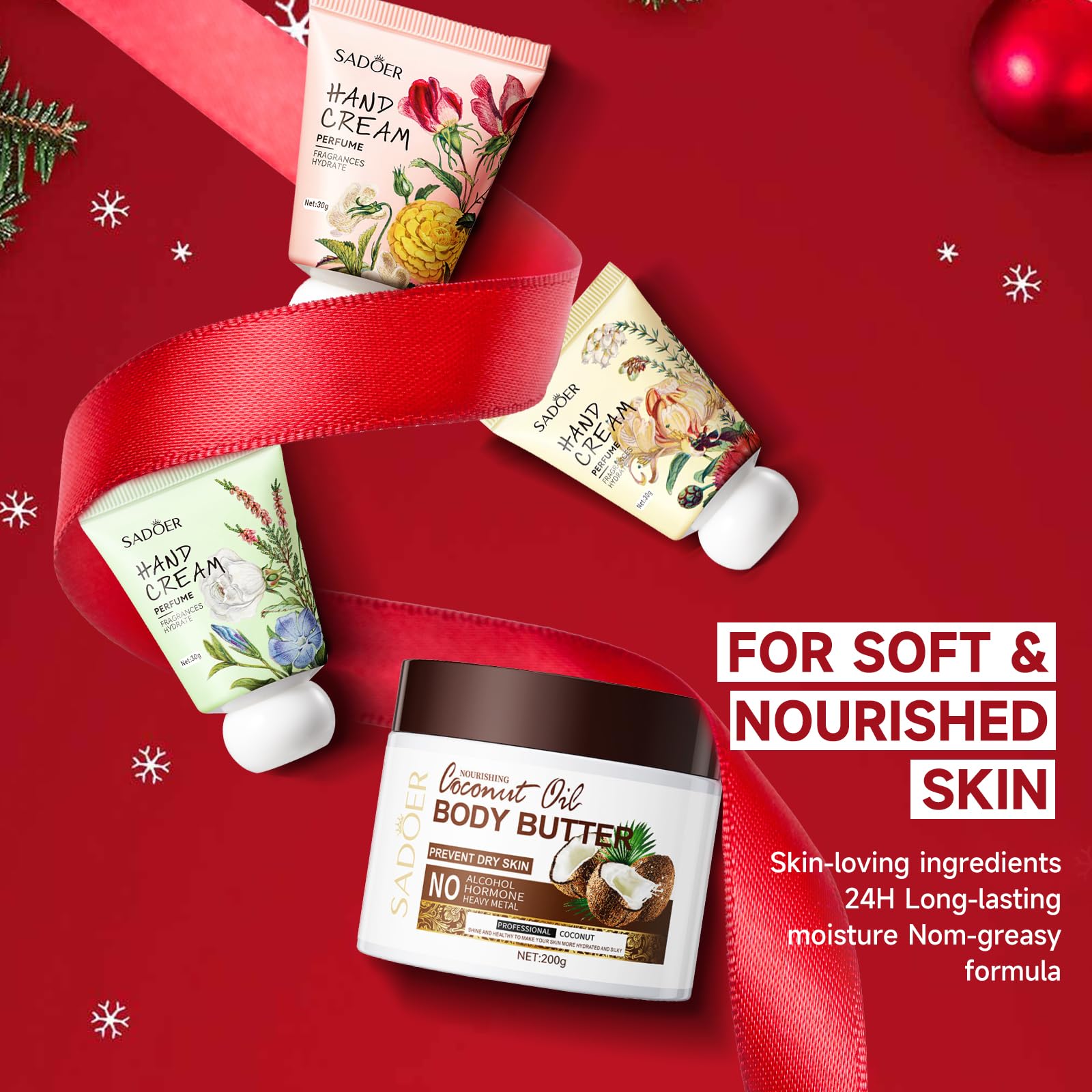Cdixt body lotion bottle emphasizes nourishing winter care