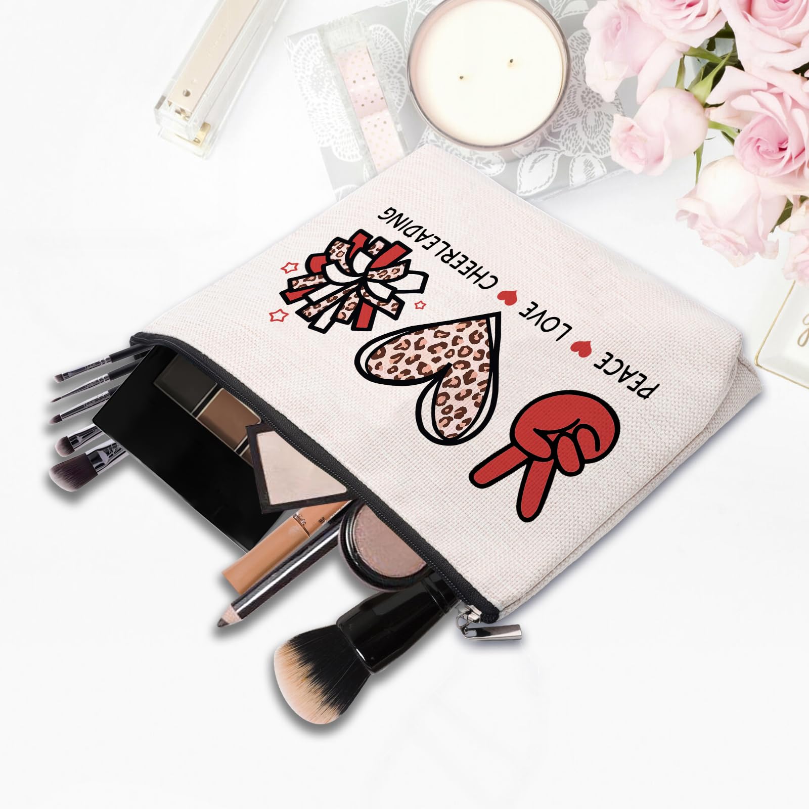 CEASQVAA bag size 10 by 7 inches fits essentials.