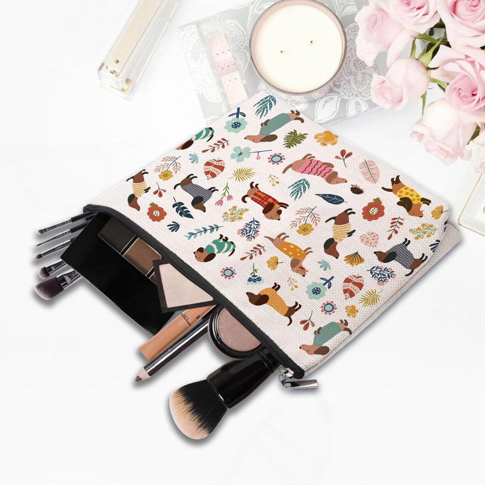 CEASQVAA Dachshund Gifts Makeup Bag gift-ready packaging for surprise presents
